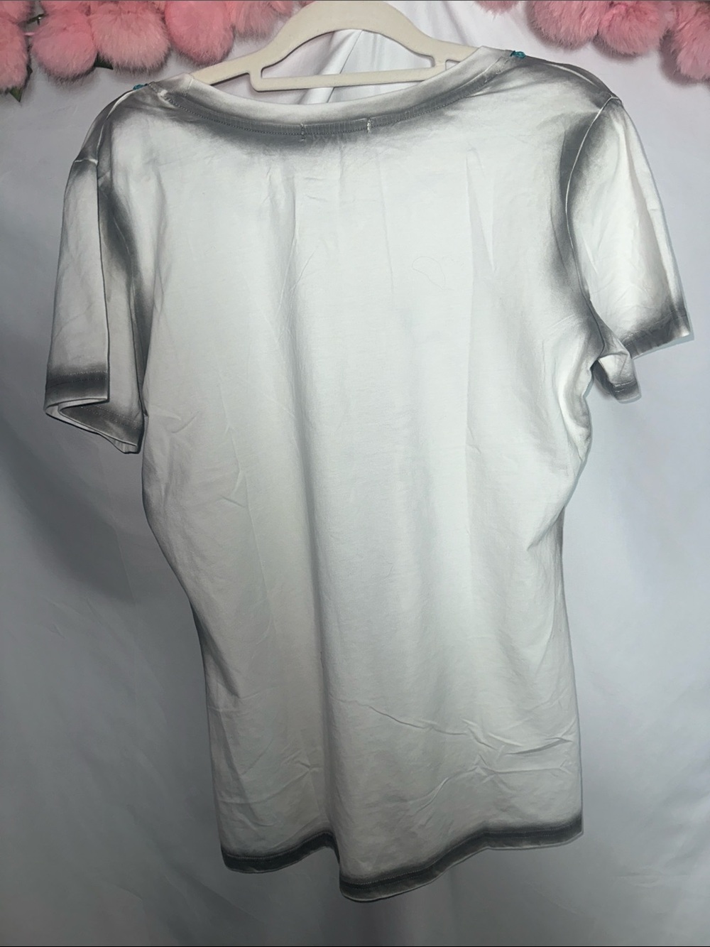 Delila Texas White Tee with Multicolor Southwestern Graphic - Picture 10 of 10
